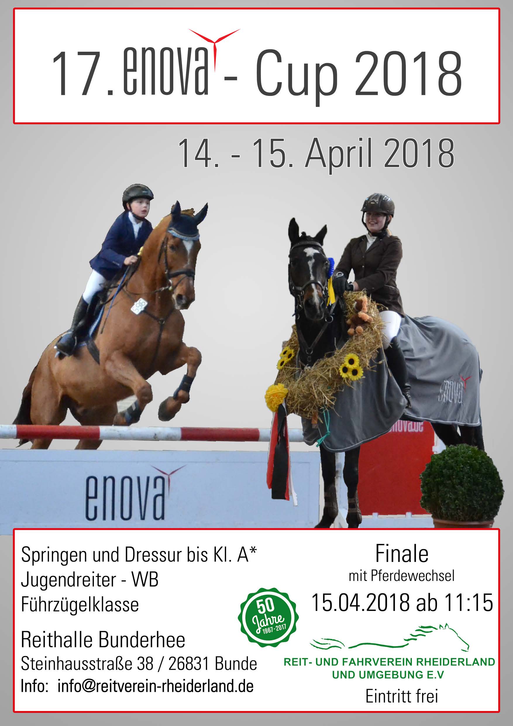 Plakat ENOVACup 2018 CA